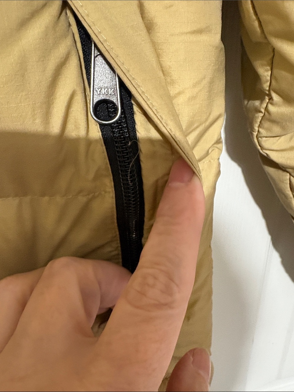 The North Face Kids Tan Puffer Coat - Picture 5 of 15